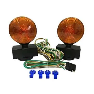 MaxxHaul 80778 Magnetic Towing Light Kit (Dual Sided for RV, Boat, Trailer and More DOT Approved)