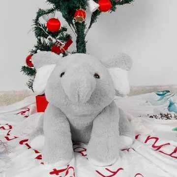 WeBingo Weighted Elephant Plush Toy - 27" Comfort Gift