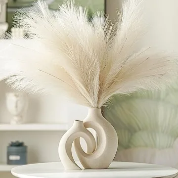 Lvases Snuggle Hollow Ceramic Vase Set of 2