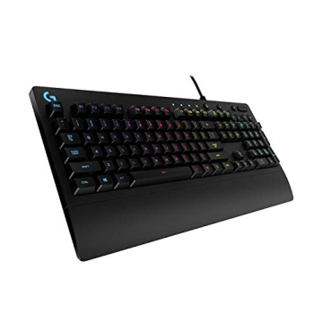 Logitech USB 2.0 G213 Prodigy Gaming Keyboard with 16.8 Million Lighting Colors (Renewed)