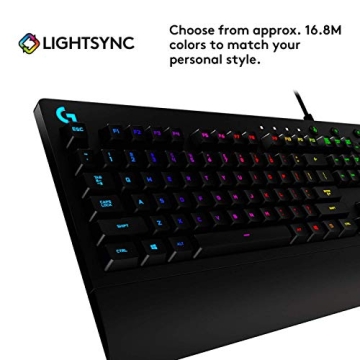 Logitech G213 Prodigy Gaming Keyboard with RGB Lighting