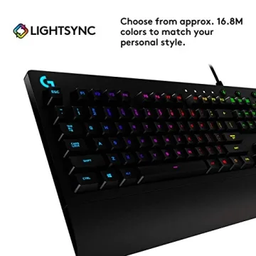 Logitech G213 Prodigy Gaming Keyboard with RGB Lighting