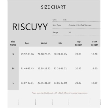 Shop RISCUYY Cheetah Print Set for Women Stylish Look