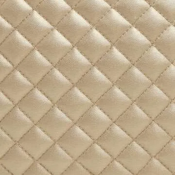 Stylish Vera Bradley Small Backpack in Champagne Gold Pearl