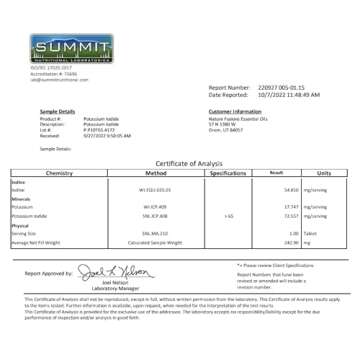 Potassium Iodide Radiation Tablets 130 mg (2 Pack) - (280 Tablets) EXP 10/2032 - Potassium Iodine Pi...