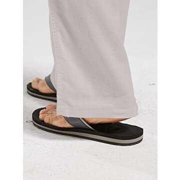 utcoco Qiuse Men's Casual Beach Pants for All-Day Comfort