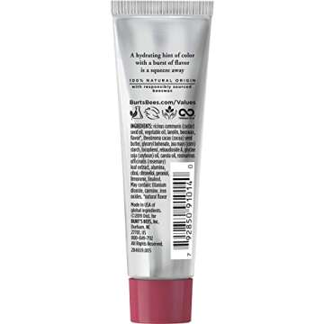Burt's Bees Natural Squeezy Tinted Lip Balm Berry Sorbet
