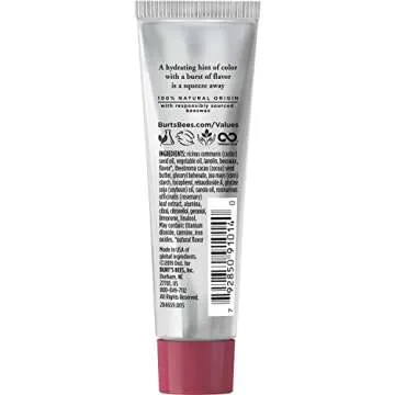 Burt's Bees Natural Squeezy Tinted Lip Balm Berry Sorbet