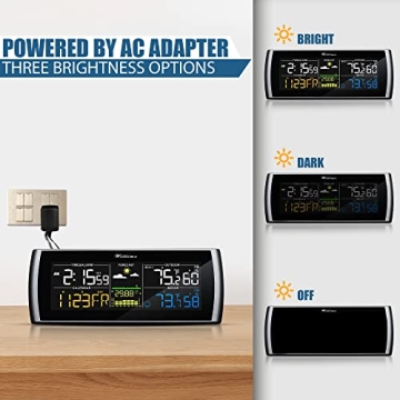 Wittime 2101 Weather Station - Indoor Outdoor Thermometer