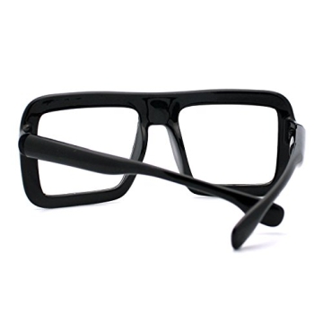 PASTL Thick Square Glasses with Clear Lenses for All