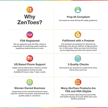 ZenToes Vitamin E Moisturizing Sleep Socks for Hydrated Feet