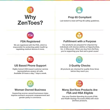 ZenToes Vitamin E Moisturizing Sleep Socks for Hydrated Feet