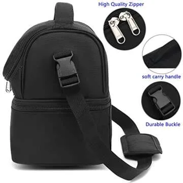 FlowFly Insulated Lunch Bag for Boys and Girls - Durable & Fun