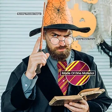 Skeleteen Wizard Costume Accessories Set for Magic Play