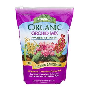 Espoma OR4 Organic Orchid Mix Potting Soil, 4-Quart (2)