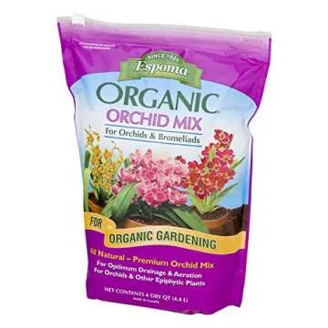 Espoma OR4 Organic Orchid Mix Potting Soil, 4-Quart (2)