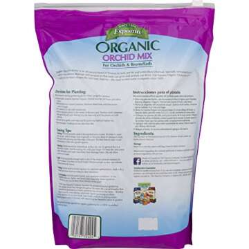 Espoma OR4 Organic Orchid Mix Potting Soil, 4-Quart (2)