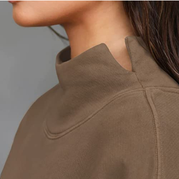 Oversized Fleece Sweatshirt for Women by MISSACTIVER