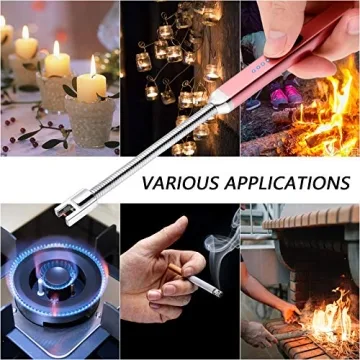 MEIRUBY Electric Candle Lighter USB Rechargeable Windproof