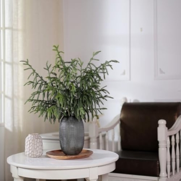 Real Touch Norfolk Pine Branches for Perfect Holiday Decor