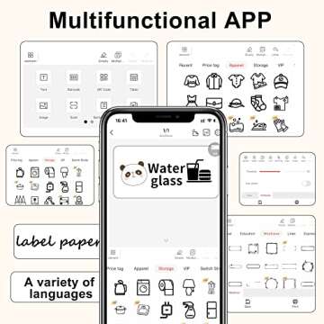 NIIMBOT D11 Portable Wireless Label Maker for Home
