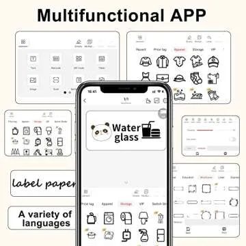 NIIMBOT D11 Portable Wireless Label Maker for Home