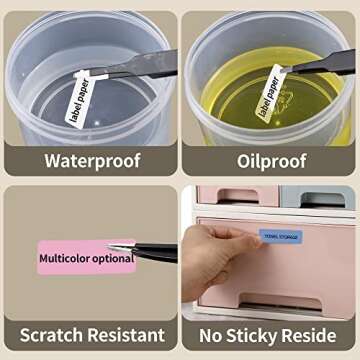 NIIMBOT D11 Portable Wireless Label Maker for Home