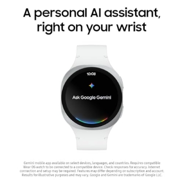 Samsung Galaxy Watch 8 with Health Tracking & AI Assistant