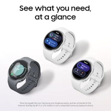 Samsung Galaxy Watch 8 with Health Tracking & AI Assistant