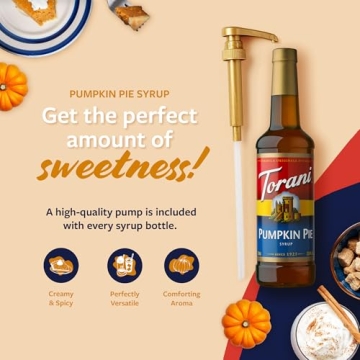 Torani Pumpkin Pie Flavored Syrup for All Your Drinks