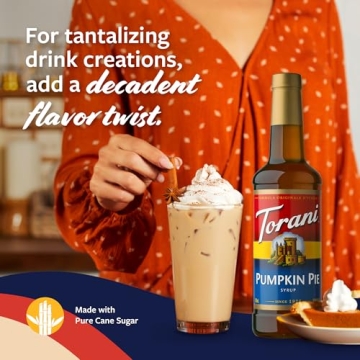 Torani Pumpkin Pie Flavored Syrup for All Your Drinks