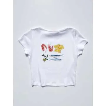 Stylish Women’s Y2K Crop Top for Trendy Looks