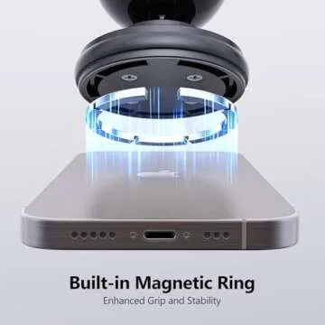 MiiKARE Magnetic Phone Holder - 360° Adjustable, Strong Magnets