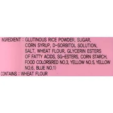 Rainbow Mochi Sweet Rice Cakes 10.58oz Pack