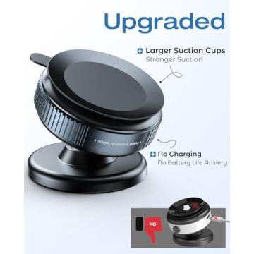 NIYEVN Magnetic Phone Mount 360° Rotation Strong Suction