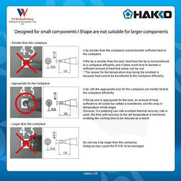 Hakko T30-J Soldering Tip for Micro Soldering Precision