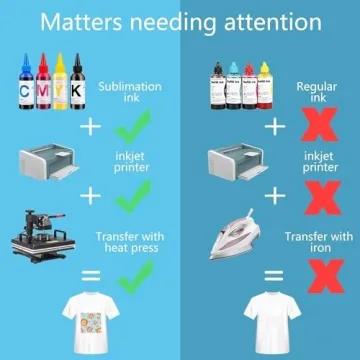 HTVRONT Sublimation Paper 8.5x11 for Tumblers and T-Shirts