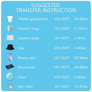 HTVRONT Sublimation Paper 8.5x11 for Tumblers and T-Shirts