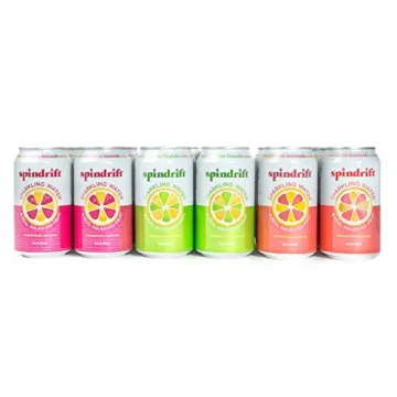 Spindrift Lemonade Variety Pack of 20 - 12 Fl Oz Cans