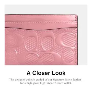COACH Women's Essential Card Case - Stylish & Practical