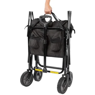 Amazon Basics Collapsible Folding Utility Wagon for Outdoors