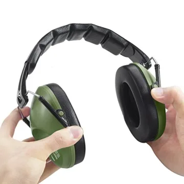Pro For Sho 34dB NRR Ear Muffs for Comfortable Hearing Protection