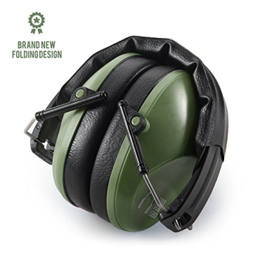 Pro For Sho 34dB NRR Ear Muffs for Comfortable Hearing Protection