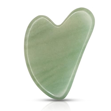FUIYOOCEN Gua Sha Facial Tools - Natural Jade for Radiant Skin