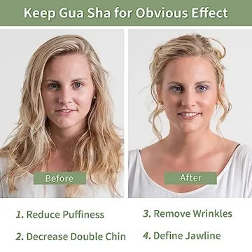 Natural Jade Gua Sha Tool for Face & Jawline
