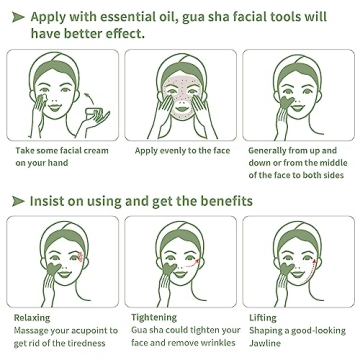 Natural Jade Gua Sha Tool for Face & Jawline
