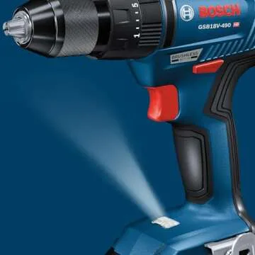 Bosch 18V EC Brushless Hammer Drill/Driver with Battery