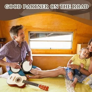 Lukmaa Wood Drum Set for Kids and Beginners