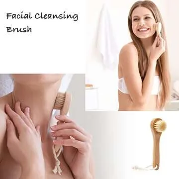 All Natural Soap Brush Set for Healthy Skin Glow
