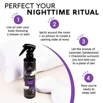 Nature's Beauty Sleep Spray for Peaceful Nights